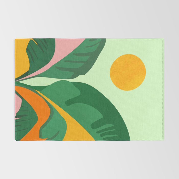 Things Are Looking Up / Tropical Greenery Rug Gallery Image 2