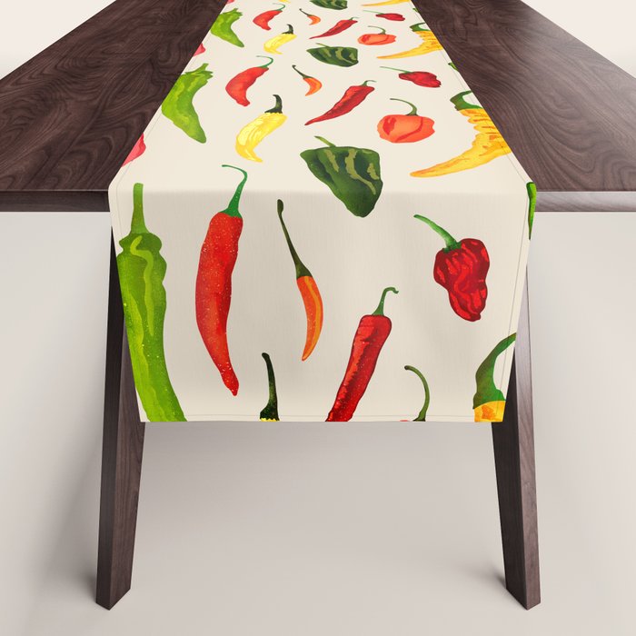 Hot Stuff Peppers Table Runner Gallery Image 1