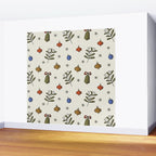 Christmas Pattern #4 Wall Mural Gallery Image 2