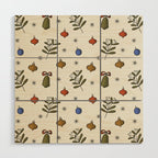 Christmas Pattern #4 Wood Wall Art Gallery Image 1