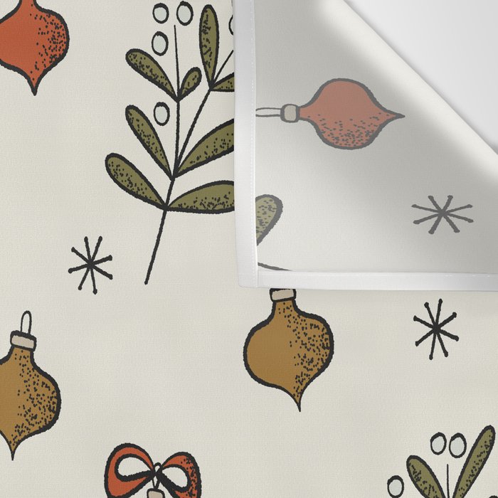 Christmas Pattern #4 Wall Tapestry Gallery Image 3