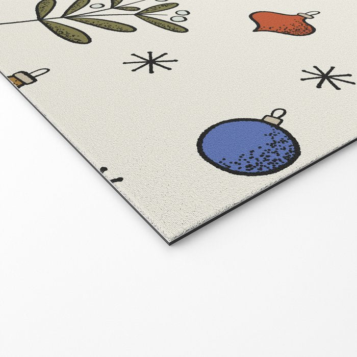 Christmas Pattern #4 Welcome Mat Gallery Image 2