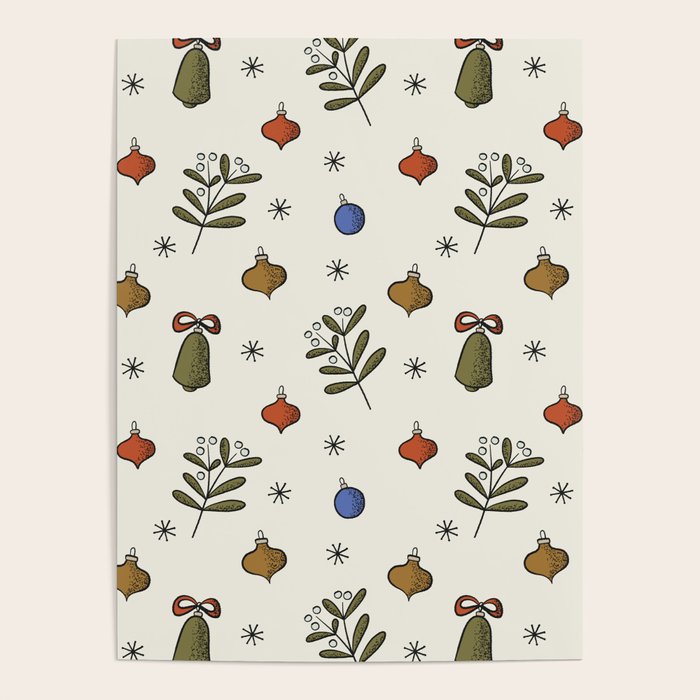 Christmas Pattern #4 Poster Gallery Image 4