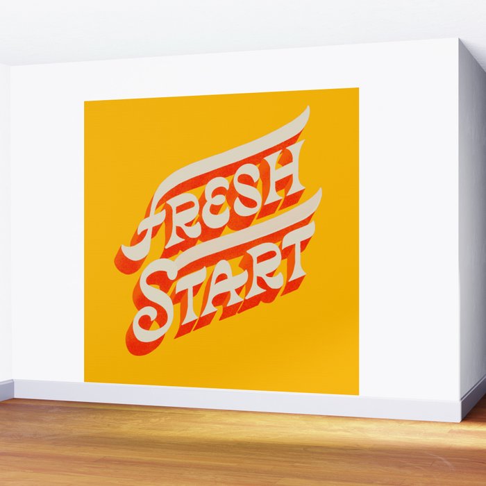 Fresh Start Wall Mural Gallery Image 2