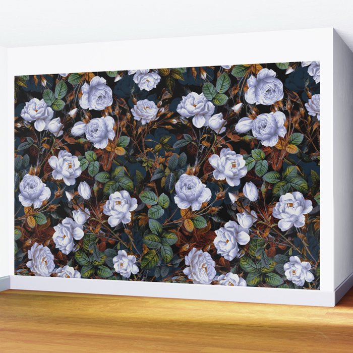 Rose Garden VIII Wall Mural Gallery Image 2