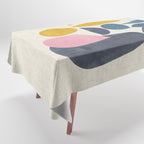 Gold Among Rocks Tablecloth Gallery Image 1