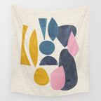 Gold Among Rocks Wall Tapestry Gallery Image 4
