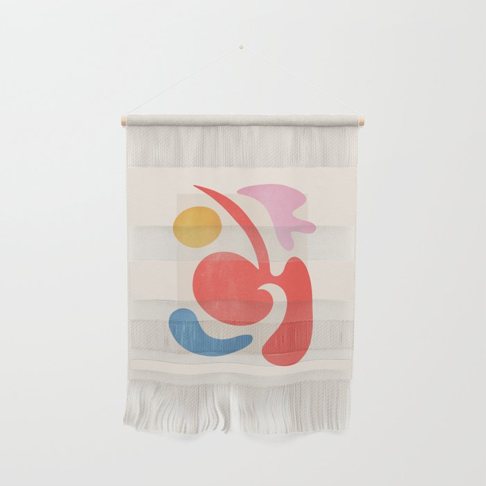 Abstract Shapes: Matisse Paper Cutouts III Wall Hanging Gallery Image 1