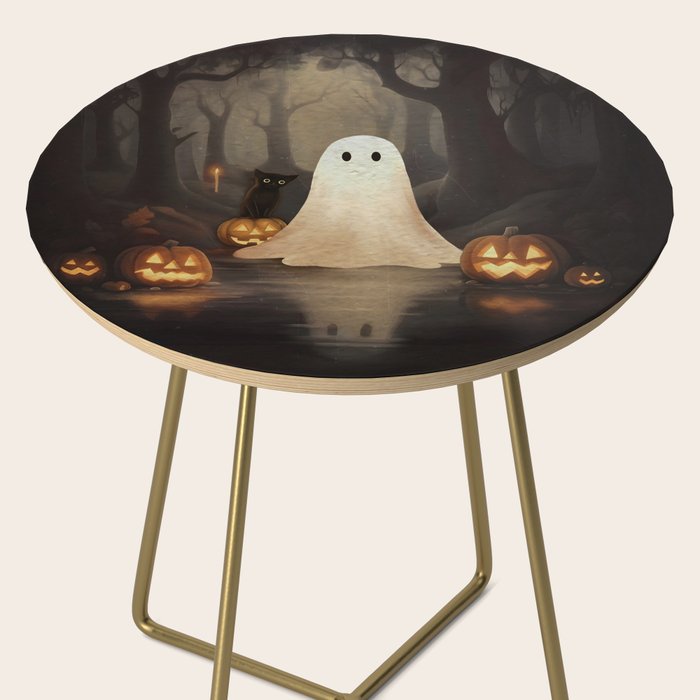 Ghost and Cat Side Table Gallery Image 2