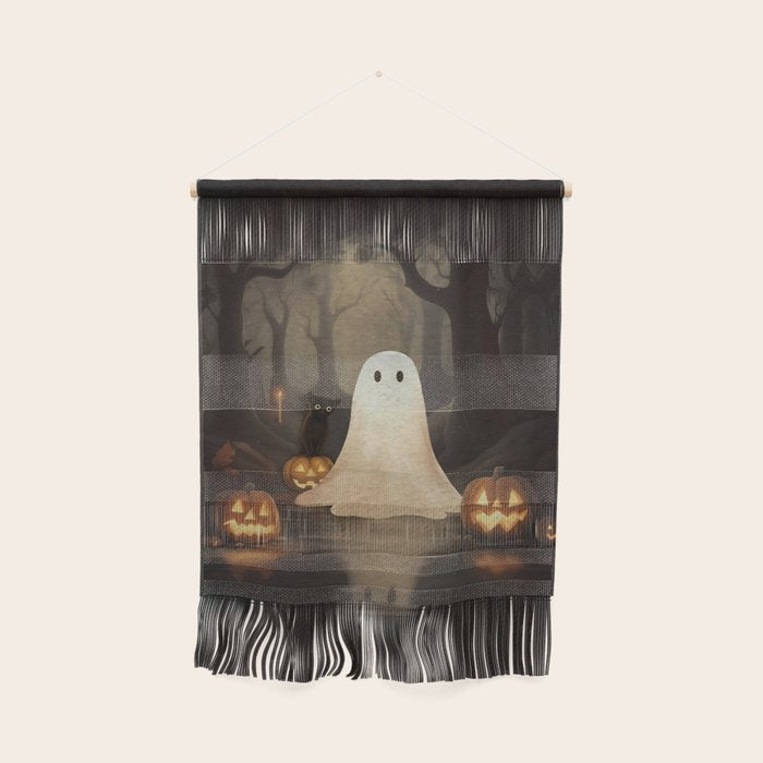Ghost and Cat Wall Hanging Gallery Image 1