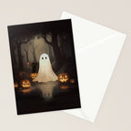 Ghost and Cat Stationery Card Gallery Image 2