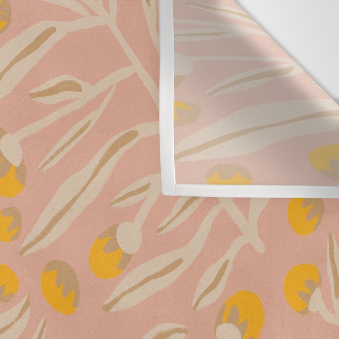 Berries / Peach & Yellow Wall Tapestry Gallery Image 3