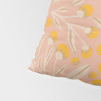 Berries / Peach & Yellow Pillow Sham Gallery Image 4