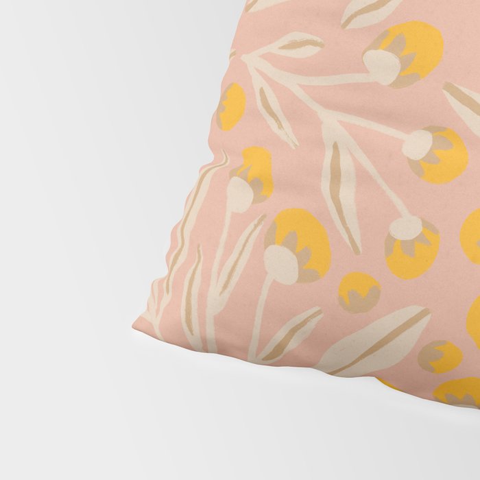 Berries / Peach & Yellow Pillow Sham Gallery Image 4