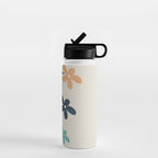 Abstract Flowers 2 Water Bottle Gallery Image 1