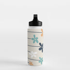 Abstract Flowers 2 Water Bottle Gallery Image 3