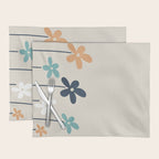 Abstract Flowers 2 Placemat Gallery Image 1