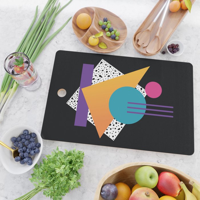 Memphis Pattern 35 / 80s - 90s Retro Cutting Board Gallery Image 2