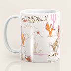 Equestrian Cowgirl Western Rodeo Pattern Coffee Mug Gallery Image 3
