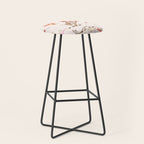 Equestrian Cowgirl Western Rodeo Pattern Stool Gallery Image 1