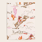 Equestrian Cowgirl Western Rodeo Pattern Poster Gallery Image 4