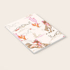 Equestrian Cowgirl Western Rodeo Pattern Notebook Gallery Image 3