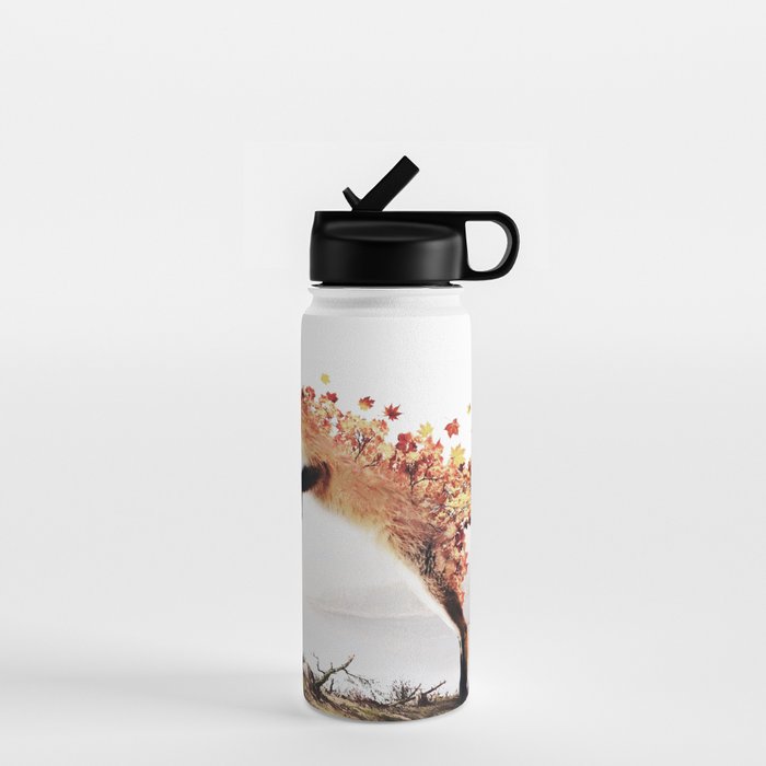 Autumn Fox Water Bottle Gallery Image 1