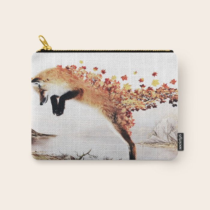 Autumn Fox Carry All Pouch Gallery Image 1