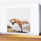 Autumn Fox Wall Mural Gallery Image 2