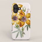 Hibiscus from "Flore dâAmÃ©rique" by Ãtienne Denisse, 1840s iPhone Case Gallery Image 1