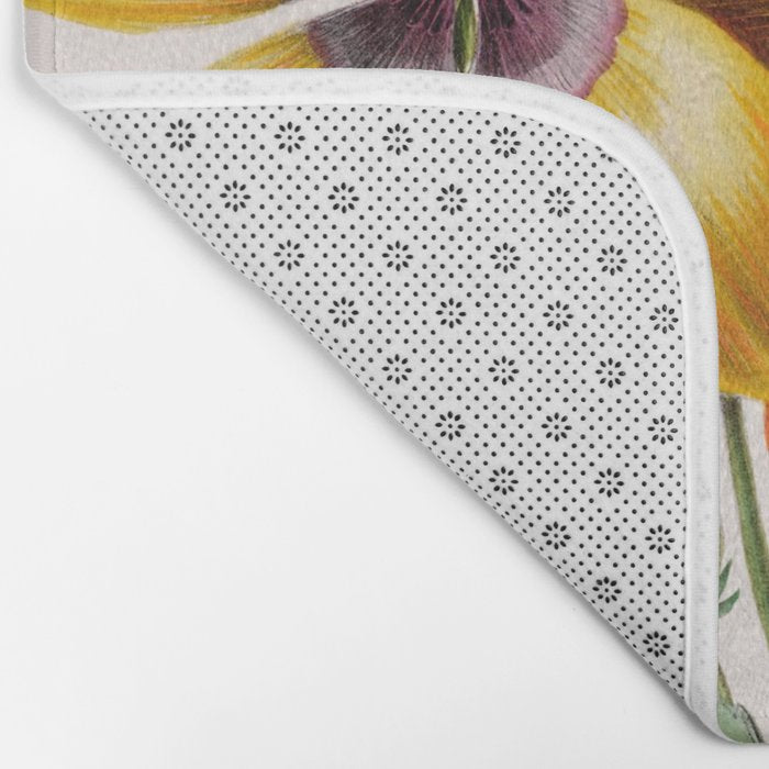 Hibiscus from "Flore dâAmÃ©rique" by Ãtienne Denisse, 1840s Bath Mat Gallery Image 2