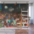 'Jubilant Harlem, Durham Armory; Dance Belongs to Everyone' African American portrait painting Wall Mural Gallery Image 1