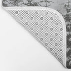 Winter Forest Fir Tree Snow II - Nature Photography Bath Mat Gallery Image 2