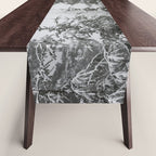 Winter Forest Fir Tree Snow II - Nature Photography Table Runner Gallery Image 1