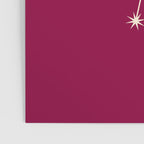 Cancer Zodiac Star Constellation Line Art Magenta Pink Poster Gallery Image 3