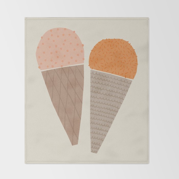 Gelato #1 Throw Blanket Gallery Image 2