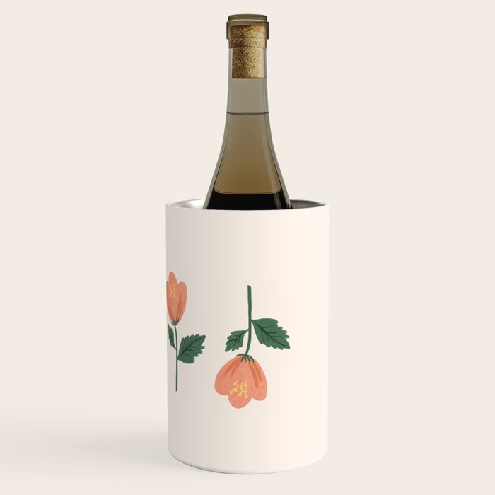 Pink Peony Pattern Wine Chiller Gallery Image 3