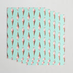 FLAMINGO CONE Wrapping Paper Gallery Image 3