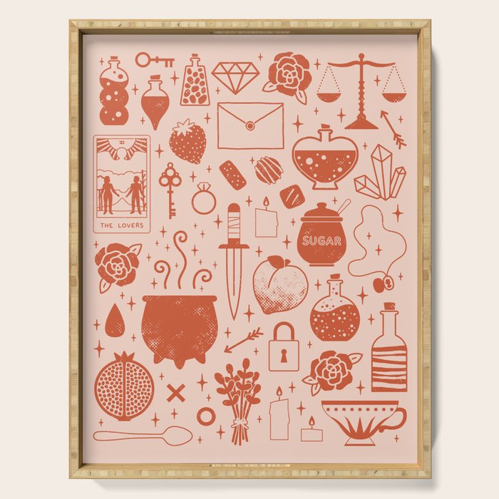 Love Potion: Valentine Serving Tray Gallery Image 1