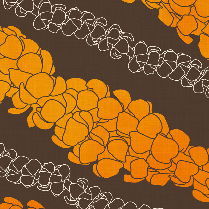 Hawaiian Puakenikeni lei on brown Coffee Mug Gallery Image 2
