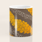 Hawaiian Puakenikeni lei on brown Coffee Mug Gallery Image 4