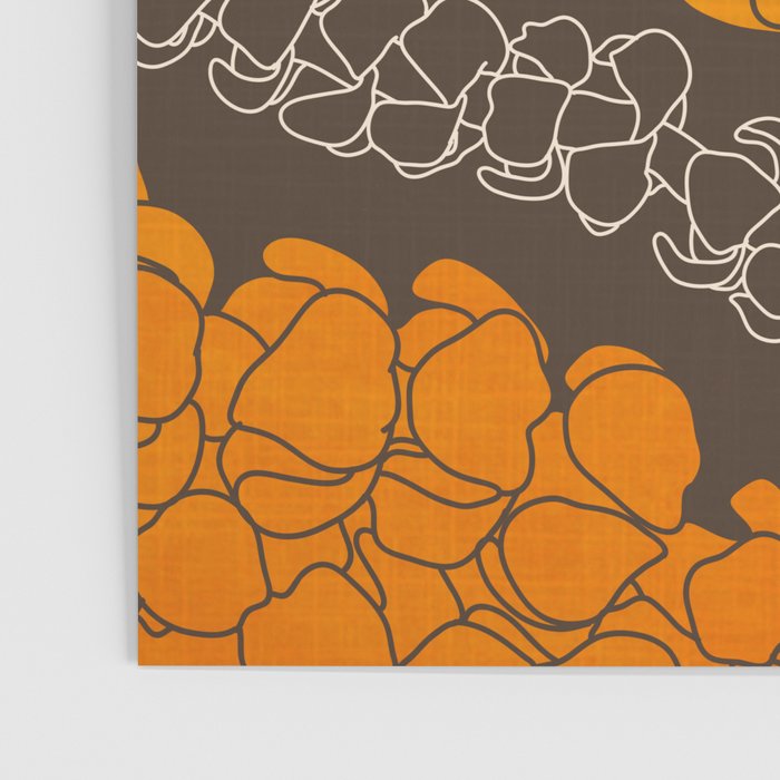 Hawaiian Puakenikeni lei on brown Poster Gallery Image 3