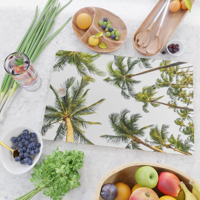 Palm Trees Cutting Board Gallery Image 2