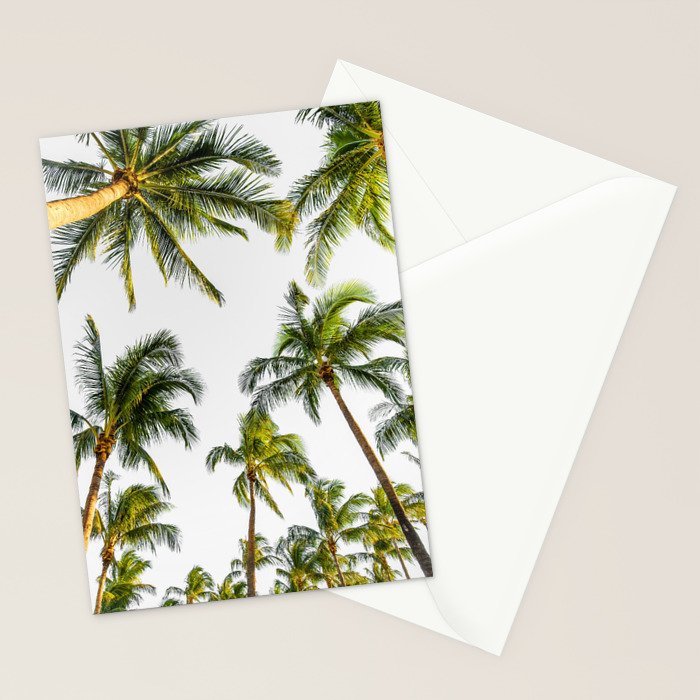 Palm Trees Stationery Card Gallery Image 2