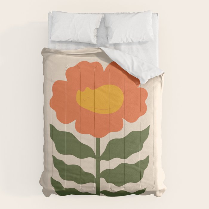 Cat and Plant 60 Comforter Gallery Image 1