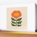 Cat and Plant 60 Wall Mural Gallery Image 2