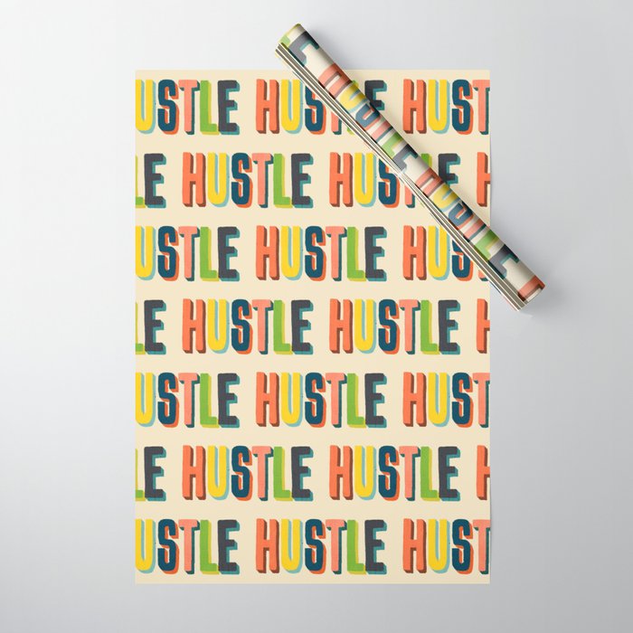 Hustle Wrapping Paper Gallery Image 1