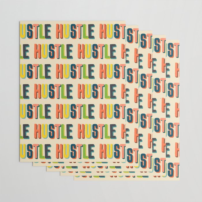 Hustle Wrapping Paper Gallery Image 3