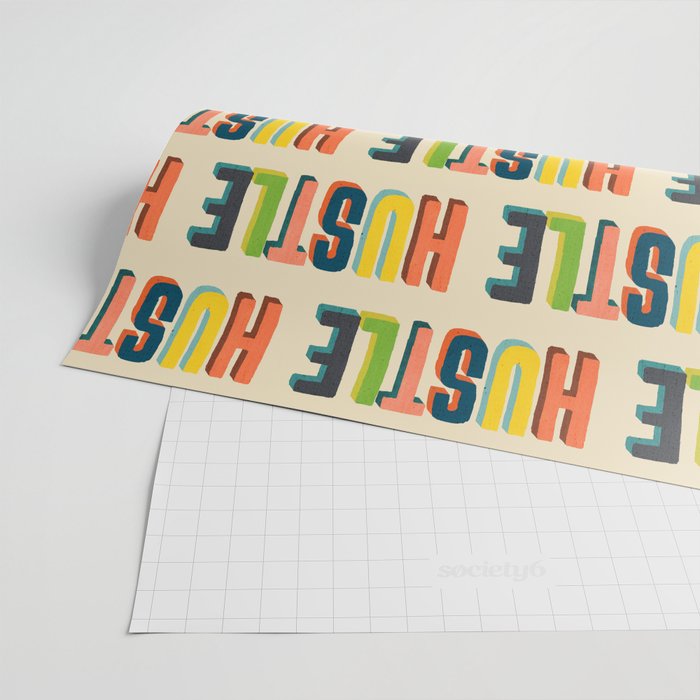 Hustle Wrapping Paper Gallery Image 2