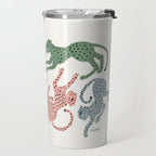 Rainbow Cheetah Travel Mug Gallery Image 2